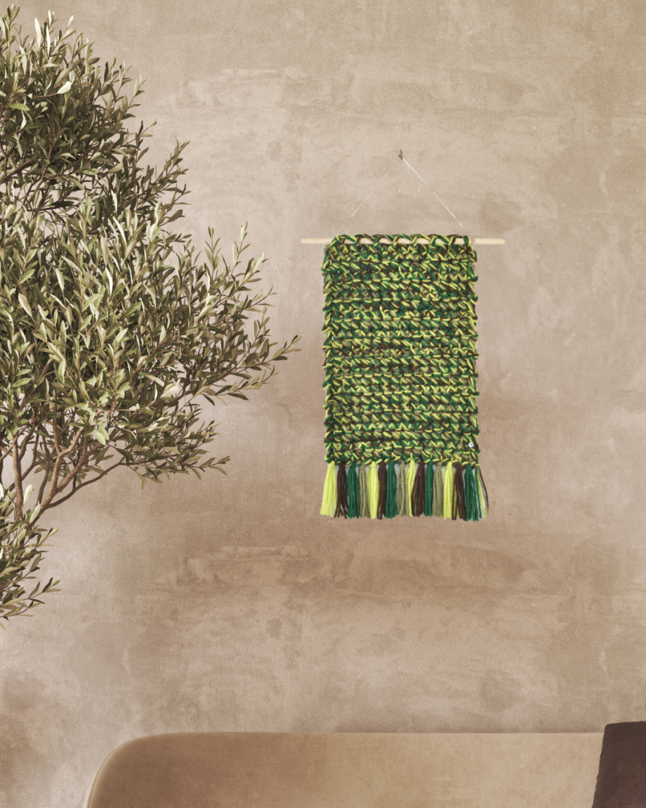 Jungle Fever Crochet Wall Art
