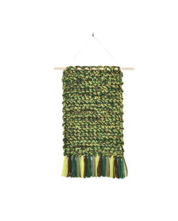 Jungle Fever Crochet Wall Art