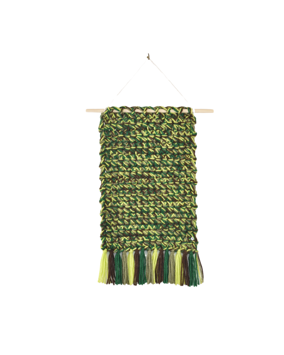 Jungle Fever Crochet Wall Art
